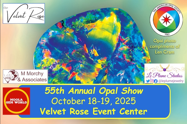 Photo of opal by Len Cram